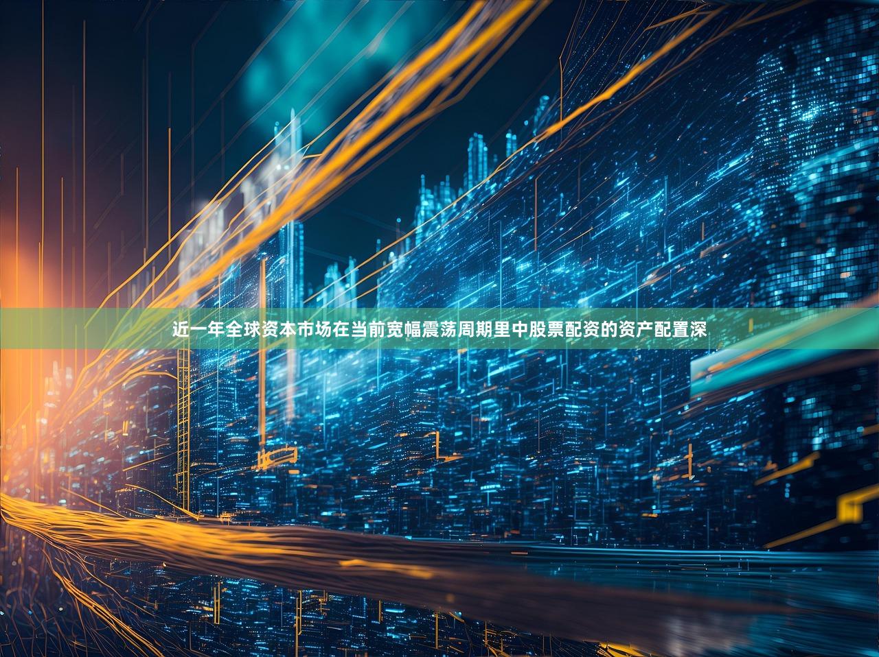 近一年全球资本市场在当前宽幅震荡周期里中股票配资的资产配置深